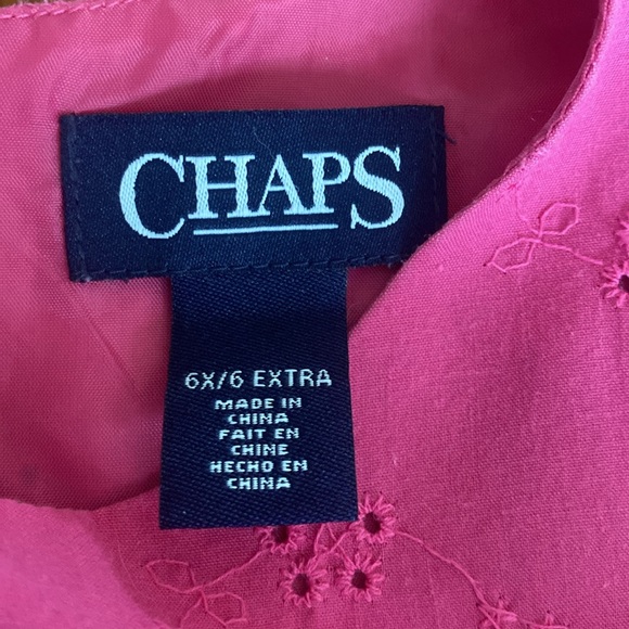 Colour:Pink Brand:Chaps Size:6X kids - Picture 5 of 5